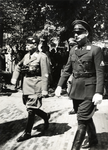 97855 Afbeelding van A. Hühnlein (links, Reichsleiter en Korpsführer van de N.S.K.K., National Sozialistischer ...
